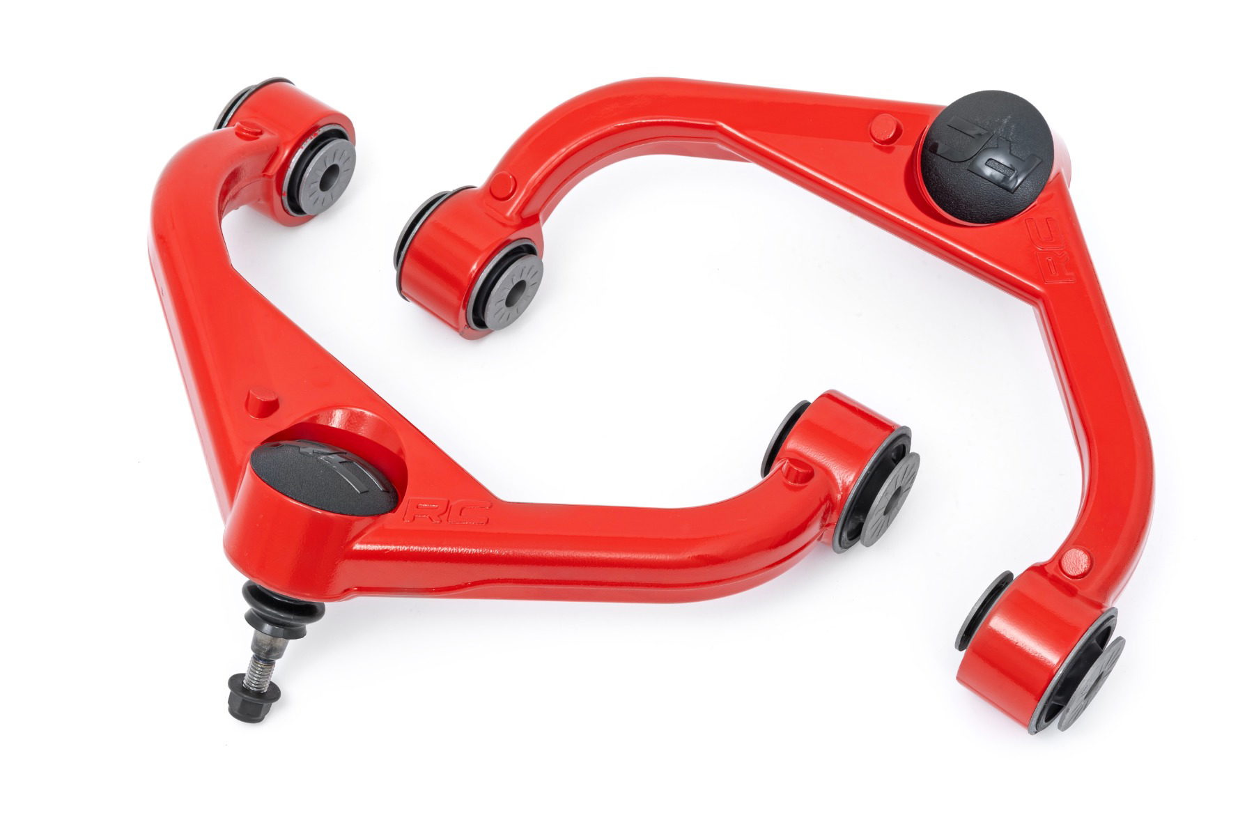 Rough Country Red Upper Control Arms for 2020–2025 Silverado & Sierra HD