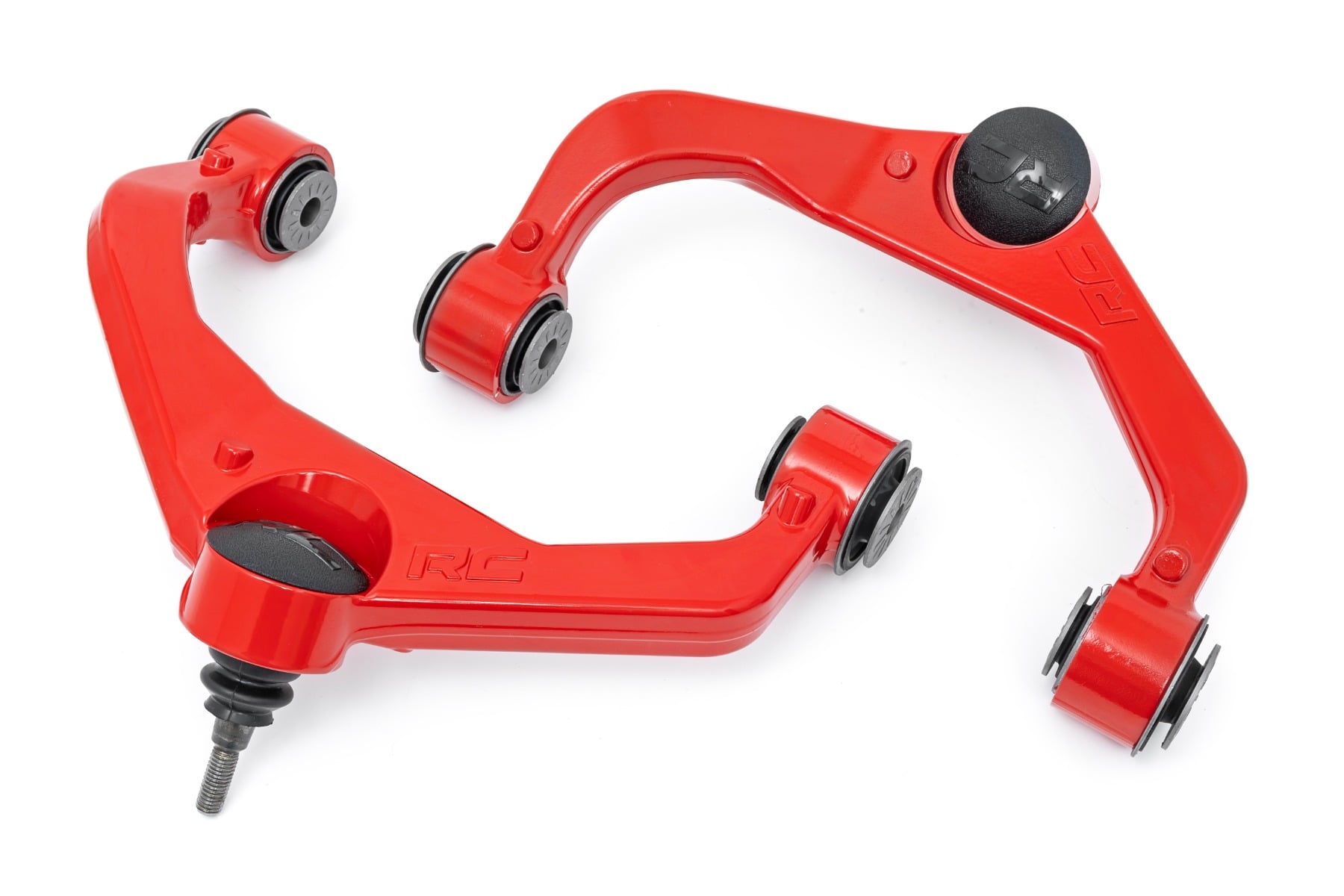 Rough Country Red Upper Control Arms for 2011–2019 Silverado & Sierra HD
