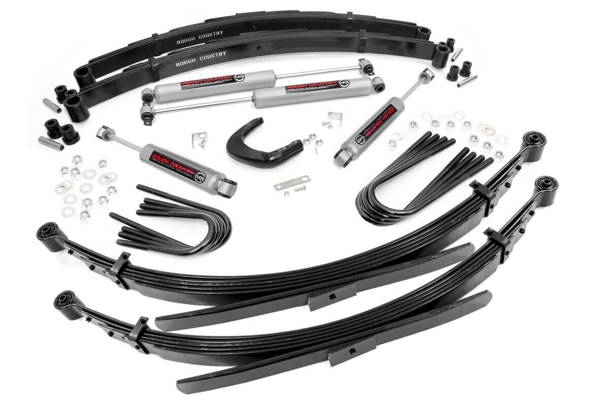 6-Inch Lift Kit with N3 Shocks for Chevy/GMC C10/K10 4WD (73-91), Rough Country 20530