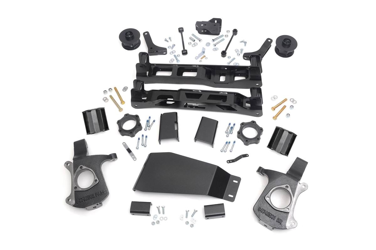 Rough Country 5-Inch Lift Kit for 2007–2013 Chevy Avalanche 4WD and RWD