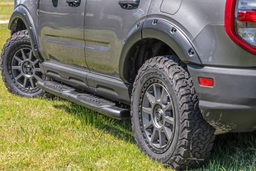 Oval Nerf Steps for 2021–2025 Ford Bronco Sport AWD, view 5, Rough Country 21006