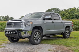 Oval Nerf Step Side Steps for Toyota Tundra (2007–2021), view 5, Rough Country 21009