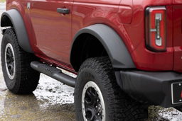 Oval Nerf Steps for 2021-2025 Ford Bronco 4WD (2-Door), view 5, Rough Country 21012