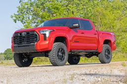 Oval Nerf Steps for Toyota Tundra 4WD and RWD (2022-2025), view 5, Rough Country 21014