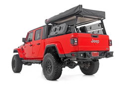 Oval Nerf Steps for 2020–2025 Jeep Gladiator 4WD, view 2, Rough Country 21015