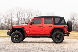 Oval Nerf Steps for Jeep Wrangler 4WD (2019-2025), view 5, Rough Country 21016