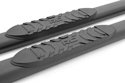 Oval Nerf Step Bars for 2024-2025 Toyota Tacoma, view 5, Rough Country 21017
