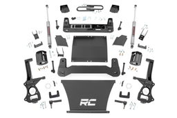 6-Inch Lift Kit for 2025 Chevy Silverado 1500 4WD, Part 21630_A, Rough Country