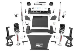 6-Inch Lift Kit with N3 Shocks for 2022–2024 Chevy Silverado 1500 4WD, Rough Country 21631
