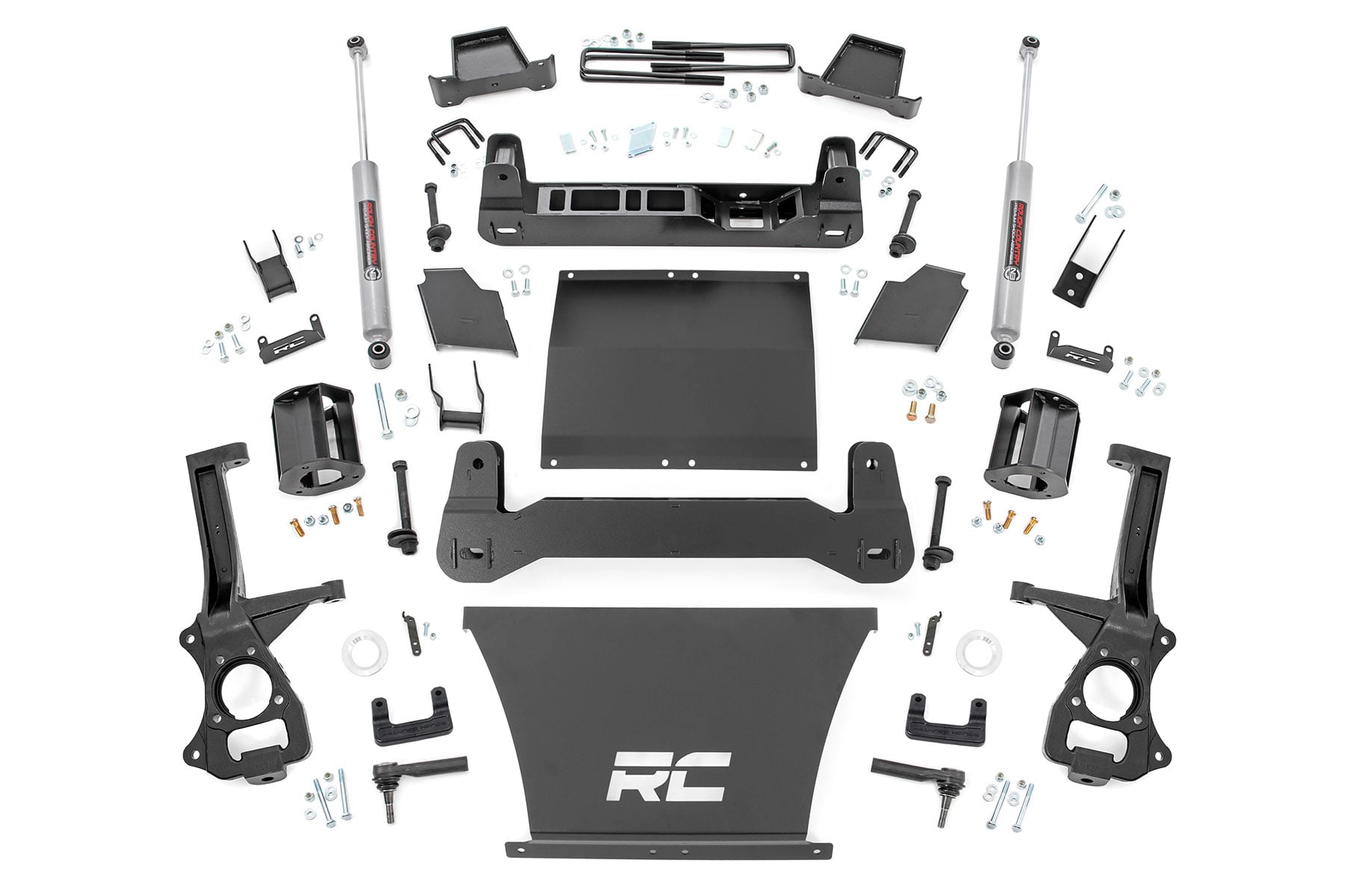 Rough Country 6-Inch Lift Kit for 2019–2024 Chevy Silverado 1500 4WD