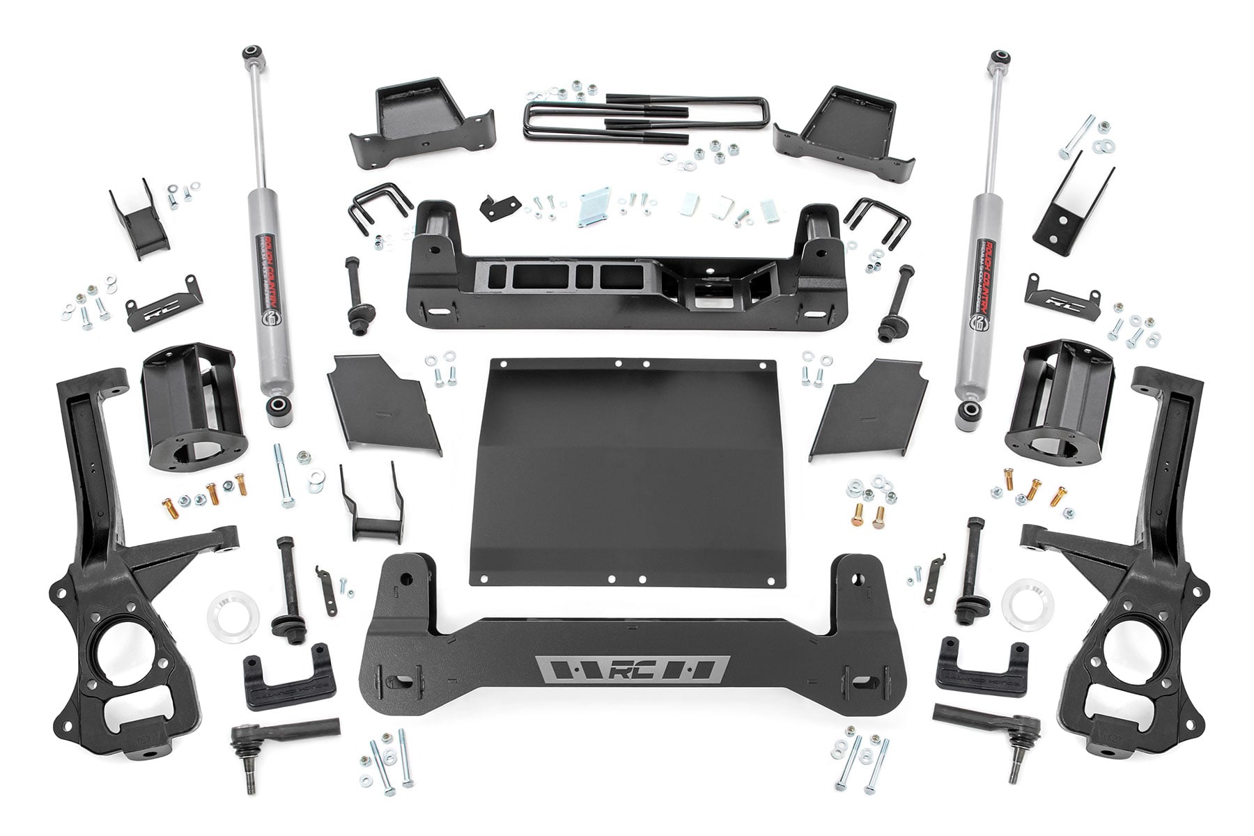 Rough Country 6-Inch Diesel Lift Kit for 2019–2024 Chevy Silverado 1500 4WD