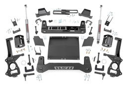 6-Inch Diesel Lift Kit for 2019–2024 Chevy Silverado 1500 4WD, Rough Country 21731D