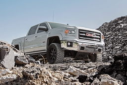 Full Skid Plate Package for Silverado & Sierra 1500 4WD (2014-2019), view 4, Rough Country 222