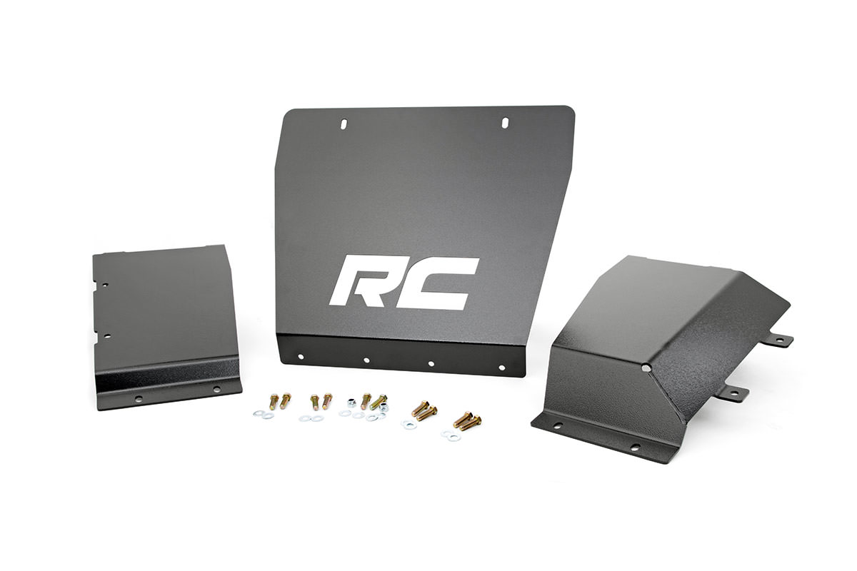Rough Country Full Skid Plate Package for Silverado & Sierra 1500 4WD