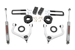 3.5-Inch Lift Kit with N3 Shocks for GMC Sierra 1500 (2019–2024), Rough Country 22630