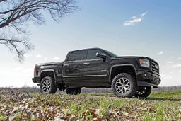 6-Inch Lift Kit with N3 Shocks for Silverado/Sierra 1500 4WD — Part 22635, view 2, Rough Country