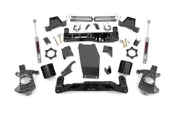 6-Inch Lift Kit with N3 Shocks for Silverado/Sierra 1500 4WD — Part 22635, Rough Country