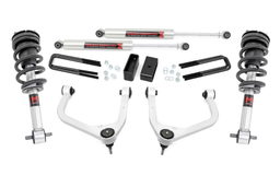 3.5-Inch Lift Kit with M1 Struts for 2019-2024 GMC Sierra 1500, Part 22640, Rough Country