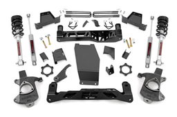 6-Inch Lift Kit with N3 Shocks for Silverado/Sierra 1500 4WD — Part 22732, Rough Country