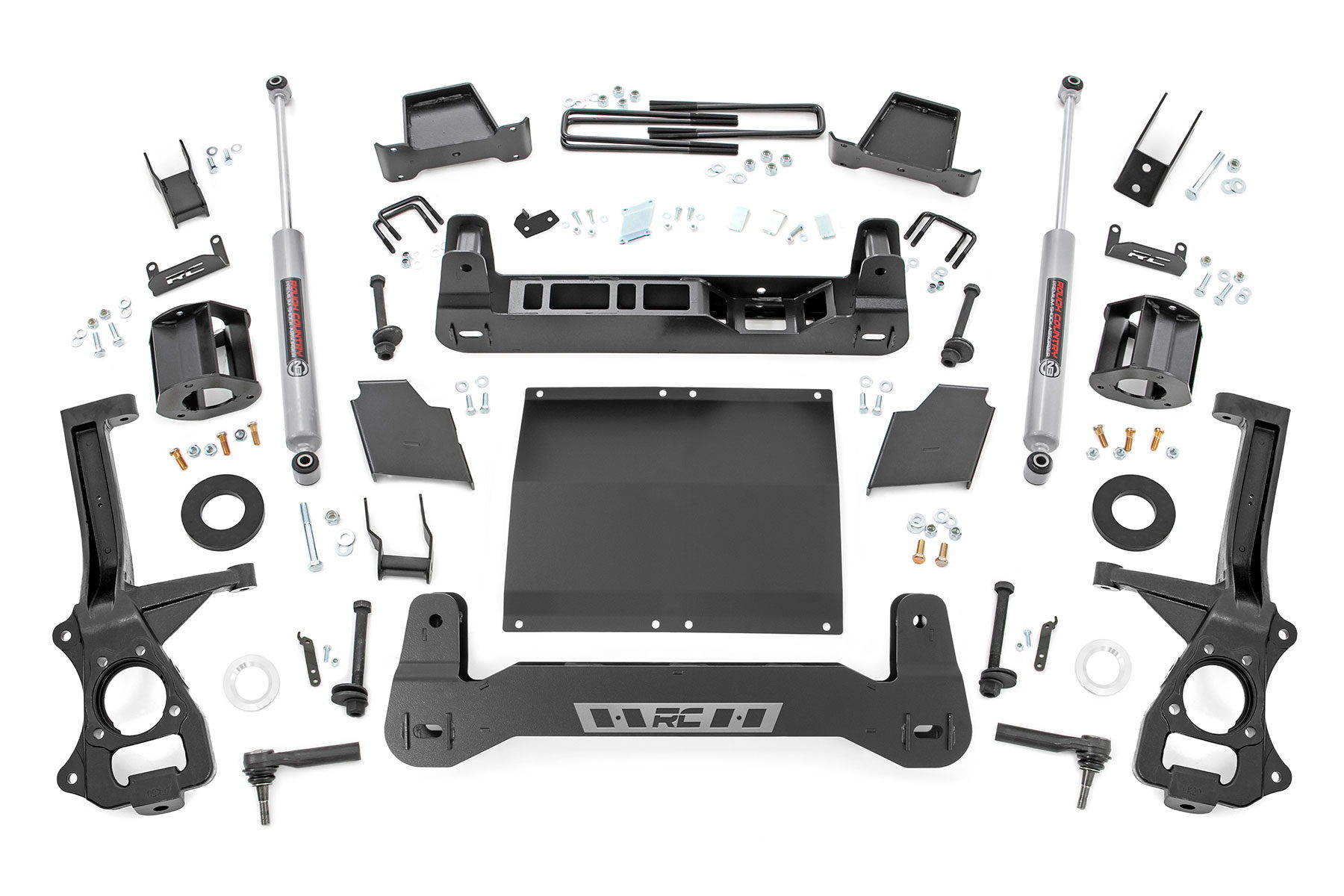 Rough Country 6-Inch Lift Kit with N3 Shocks for 2019–2024 GMC Sierra 1500