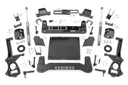 6-Inch Lift Kit with N3 Shocks for 2019–2024 GMC Sierra 1500 — Part 22931D, Rough Country