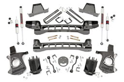 6-Inch Lift Kit with M1 Shocks for Silverado/Sierra 2WD (1999–2007), Rough Country 23440