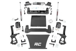 6 Inch Lift Kit for Chevy Silverado 1500 2WD (2019-2024), Rough Country 23830