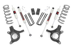 4.5-Inch Lift Kit with M1 Shocks for Silverado/Sierra 1500 2WD, Rough Country 23940