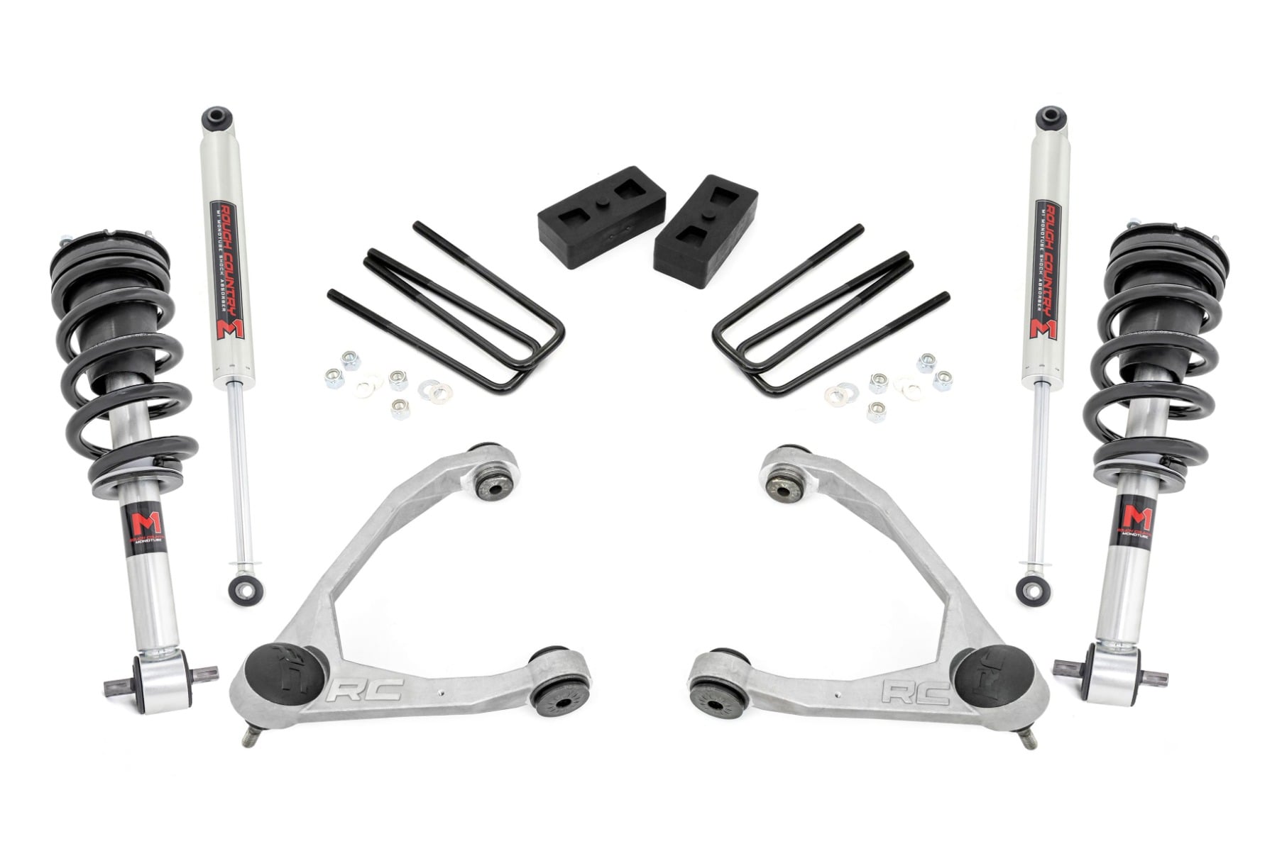 3.5-Inch M1 Lift Kit for Silverado/Sierra 1500 2WD (2007-2013) — Part 24640 — Rough Country