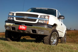 4-Inch Lift Kit with N3 Shocks for Silverado 1500 4WD (1999-2007), view 5, Rough Country 25830