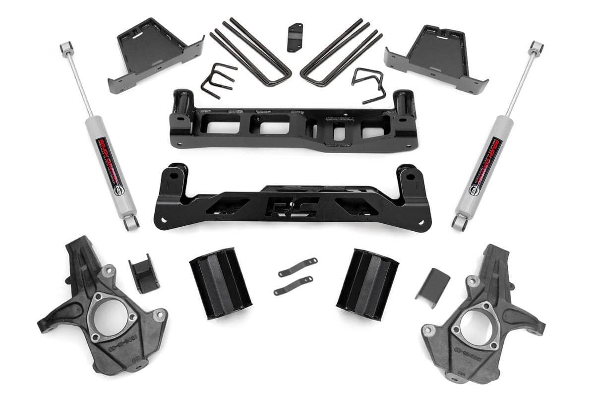 Rough Country 7.5-Inch Lift Kit for Silverado 1500 & Sierra 1500 2WD