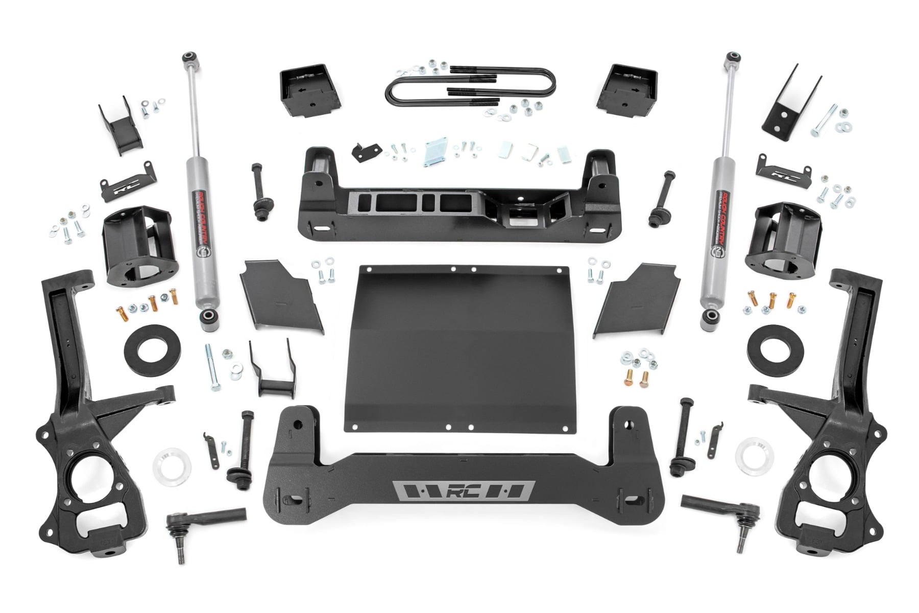 Rough Country 6-Inch Lift Kit with N3 Shocks for 2019–2024 GMC Sierra 1500