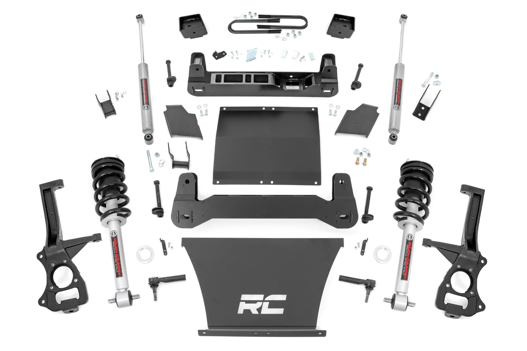 Rough Country 6-Inch Lift Kit with N3 Shocks for 2025 GMC Sierra 1500