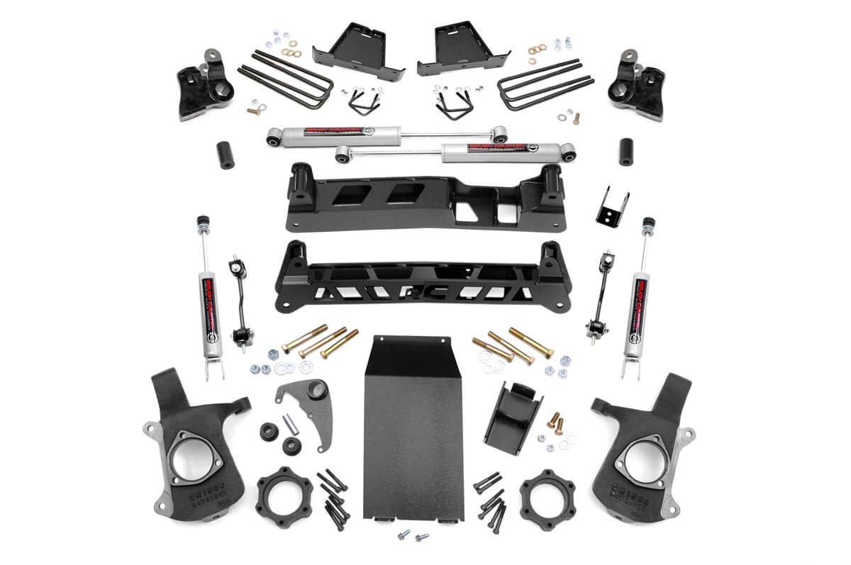Rough Country 6-Inch Lift Kit for Chevy Silverado & GMC Sierra 1500 4WD