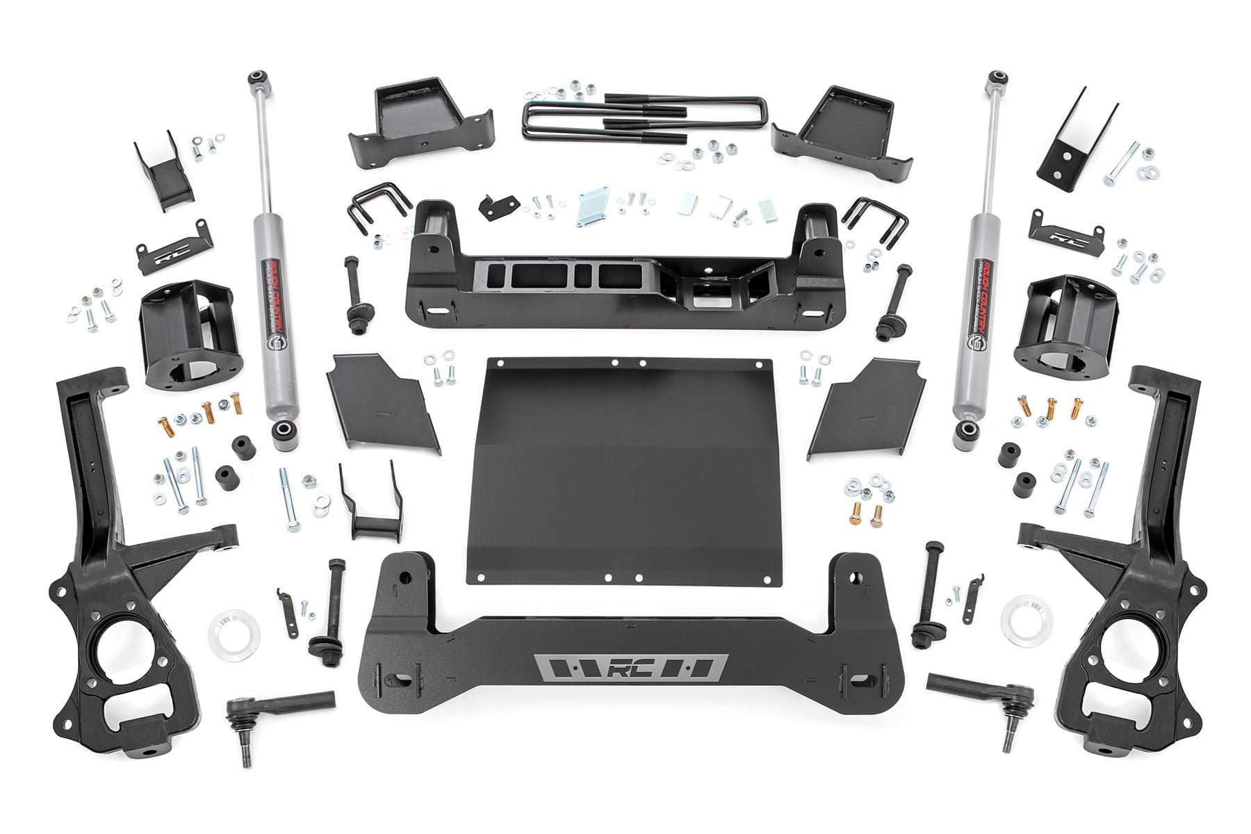 Rough Country 4-Inch Lift Kit with N3 Shocks for Silverado 1500 / Sierra 4WD