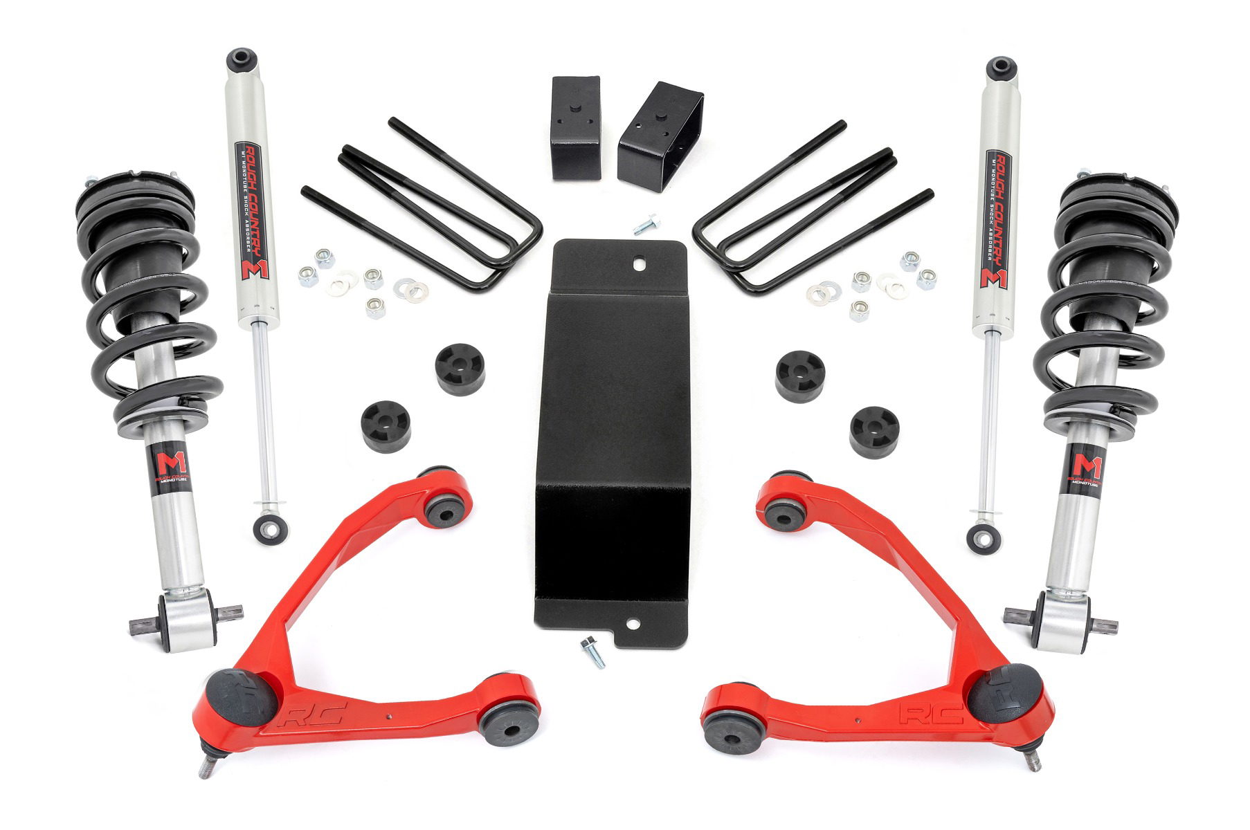 Rough Country 3.5-Inch M1 Lift Kit for Silverado/Sierra 1500 4WD