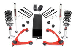 3.5-Inch M1 Lift Kit for Silverado/Sierra 1500 4WD (2007-2013), Rough Country 27740RED