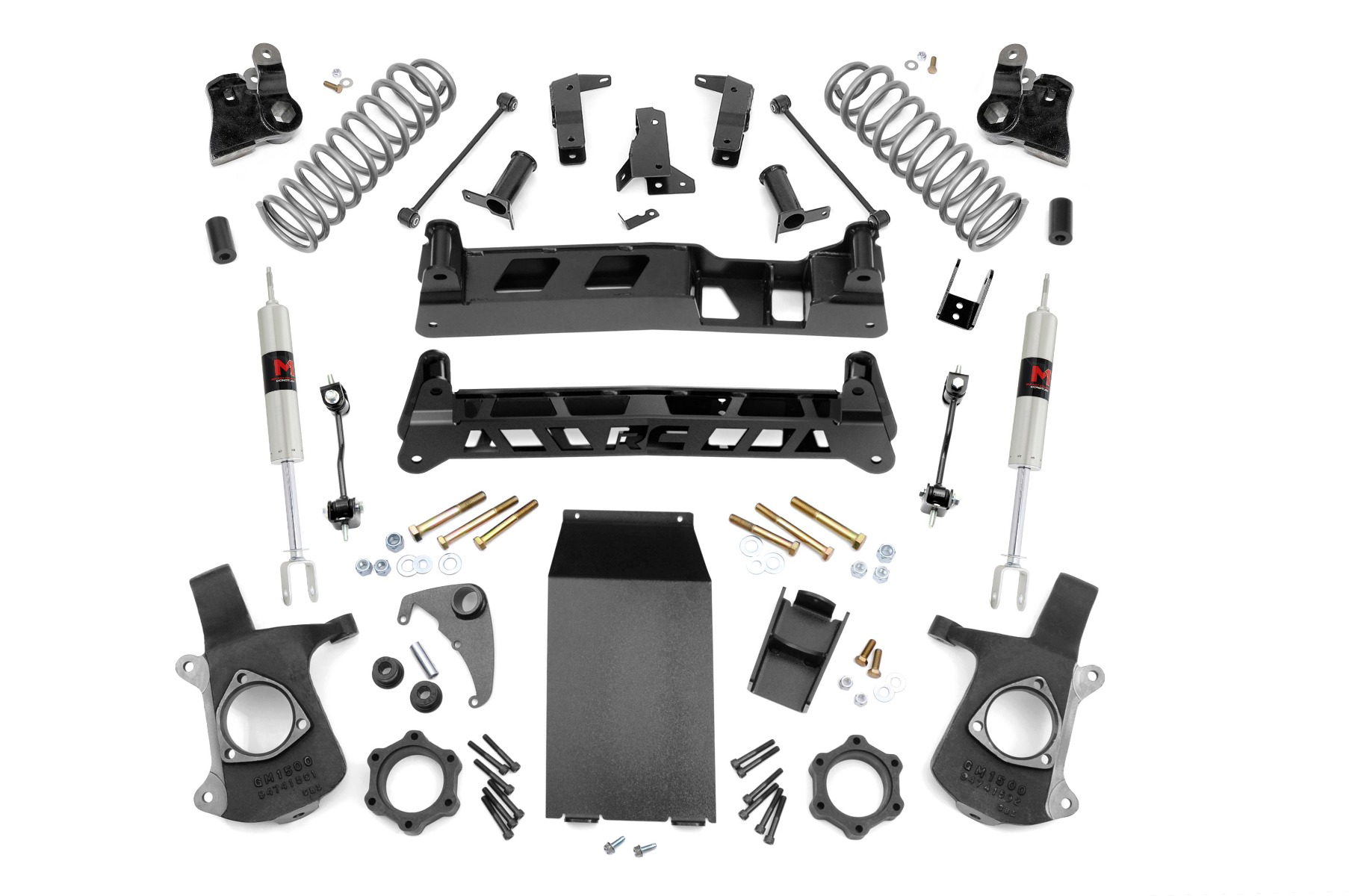 Rough Country 6-Inch Lift Kit with M1 Shocks for Avalanche, Suburban, Yukon XL