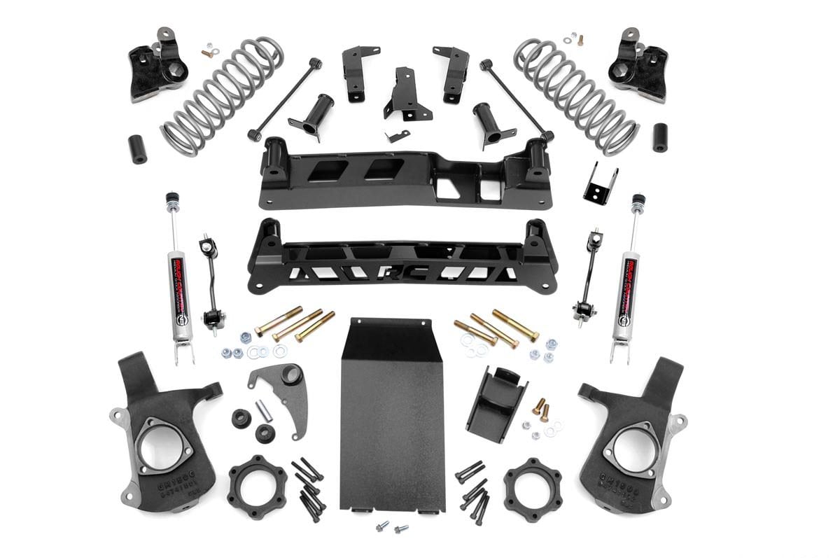 Rough Country 6-Inch Lift Kit with N3 Shocks for Tahoe & Yukon