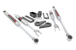 1.5-2 Inch Lift Kit with M1 Monotube Shocks for Silverado 1500, Rough Country 28340