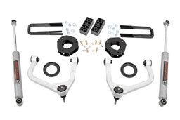 3.5-Inch Lift Kit for Chevy Silverado 1500 4WD/RWD (2019-2024), Rough Country 29531A