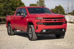 3.5-Inch Lift Kit with N3 Shocks for 2019–2024 Silverado 1500, view 5, Rough Country 29532RED