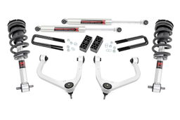 3.5-Inch Lift Kit with M1 Struts for 2019–2024 Chevy Silverado 1500, Rough Country 29540