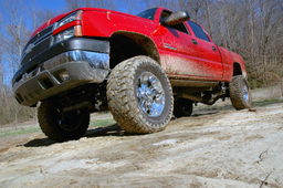 6-Inch Lift Kit with M1 Shocks for Chevy/GMC 2500 HD 4WD (2001-2010), view 3, Rough Country 29740