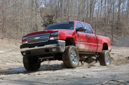 6-Inch Lift Kit with M1 Shocks for Chevy/GMC 2500 HD 4WD (2001-2010), view 2, Rough Country 29740