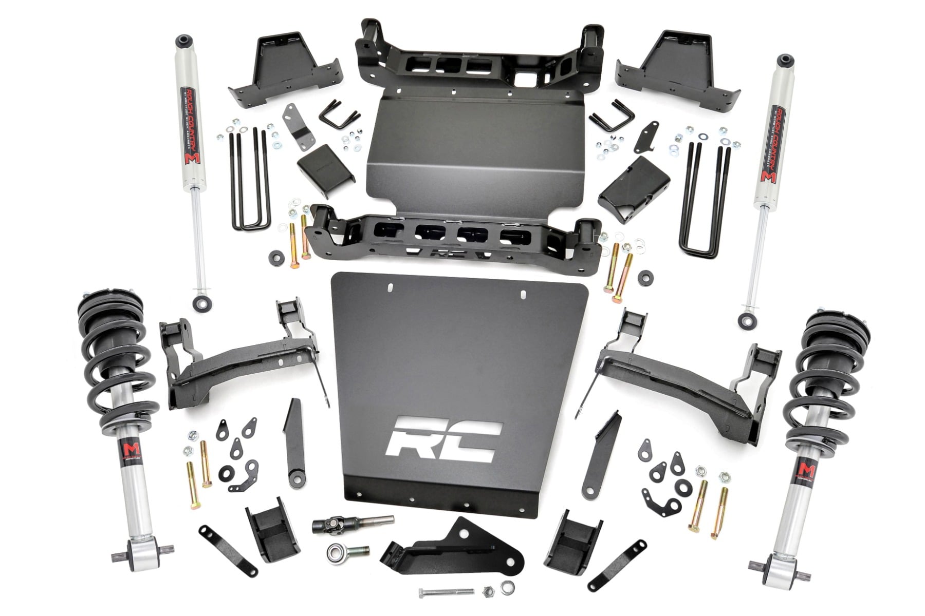7-Inch Lift Kit with M1 Shocks for Silverado/Sierra 1500 4WD — Rough Country 29840