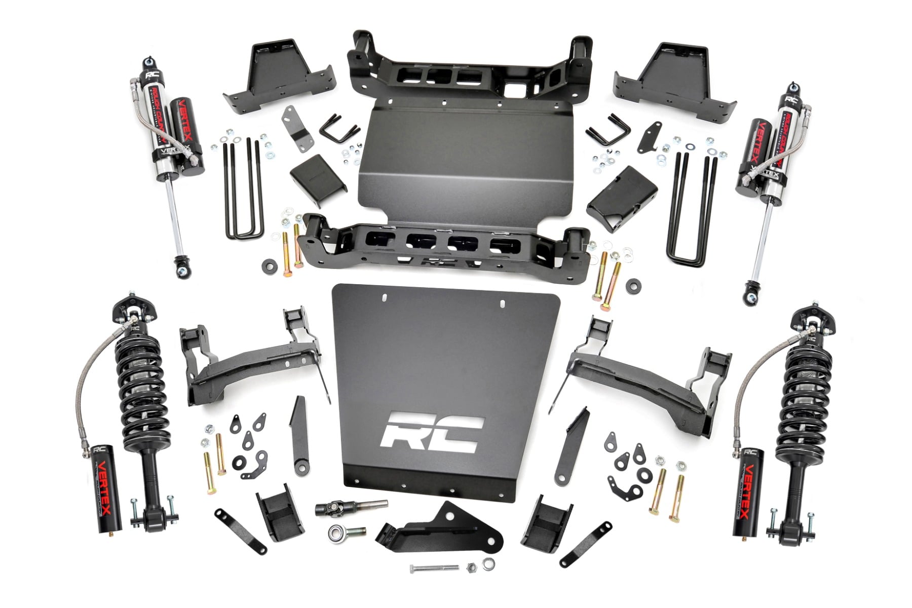 7-Inch Lift Kit with Vertex Shocks for Silverado/Sierra 1500 4WD — Part 29850 — Rough Country