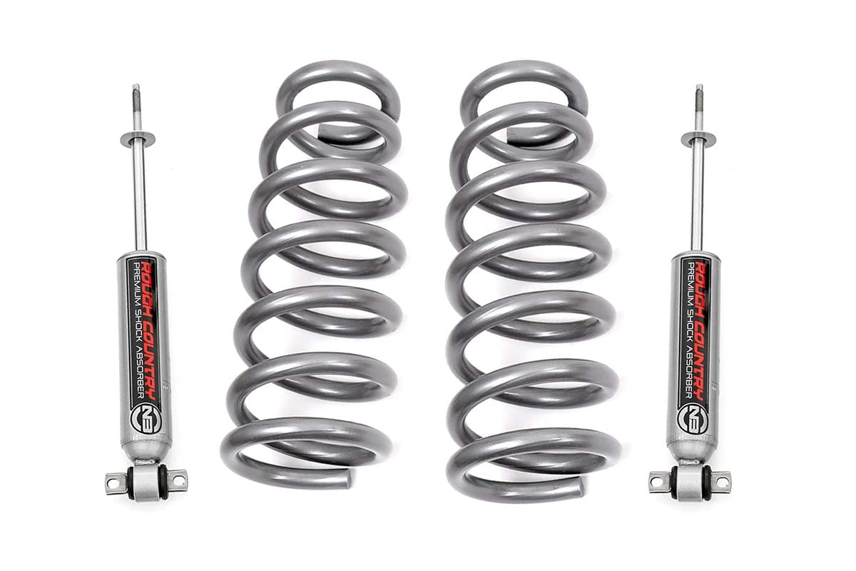 Rough Country 2-Inch Leveling Kit with N3 Shocks for Ram 1500 2WD