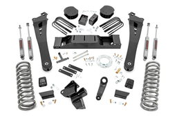 5-Inch Radius Arm Lift Kit with N3 Shocks for Ram 3500 4WD dimension diagram — Rough Country 30930
