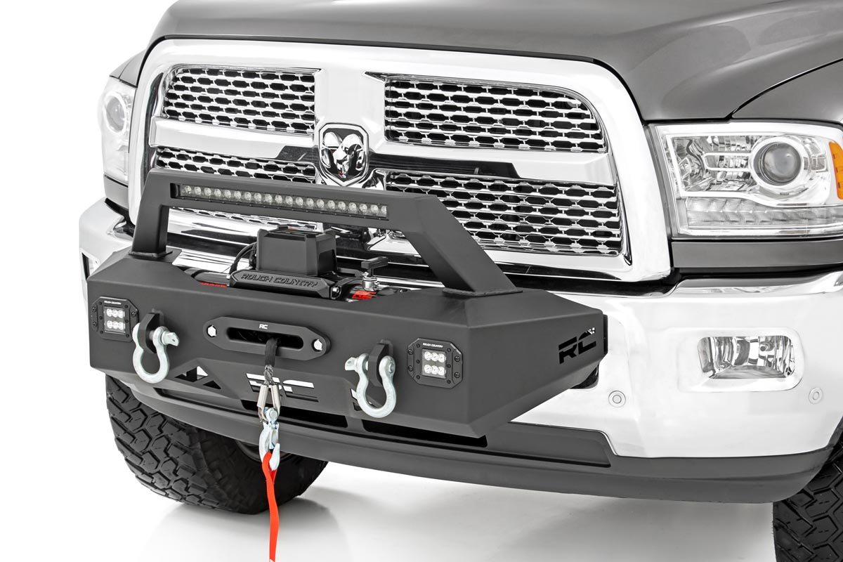 EXO Winch Mount Kit for Ram 2500 & 3500 (2014-2018) — Rough Country 31007